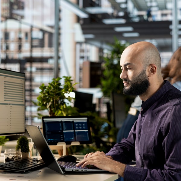 Logic8 team working together